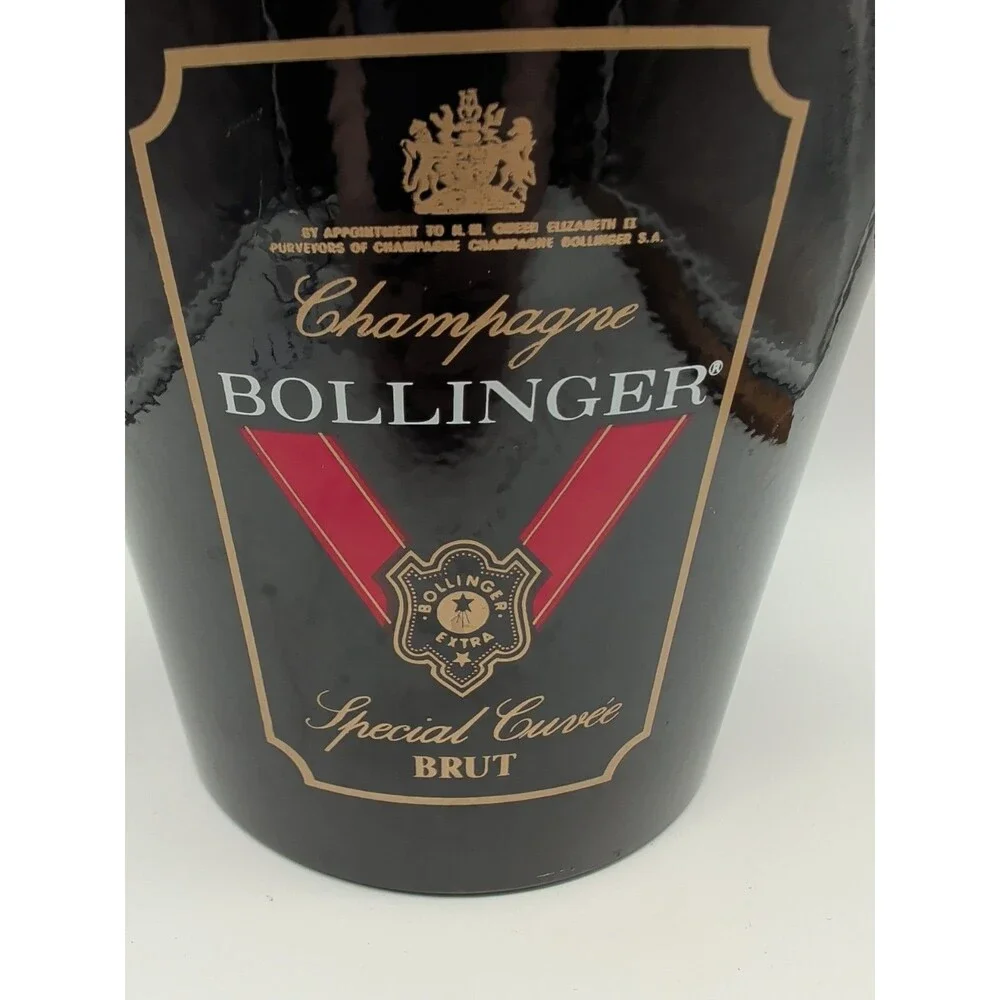 VINTAGE FRENCH CHAMPAGNE BOLLINGER ALUMINIUM BUCKET / COOLER